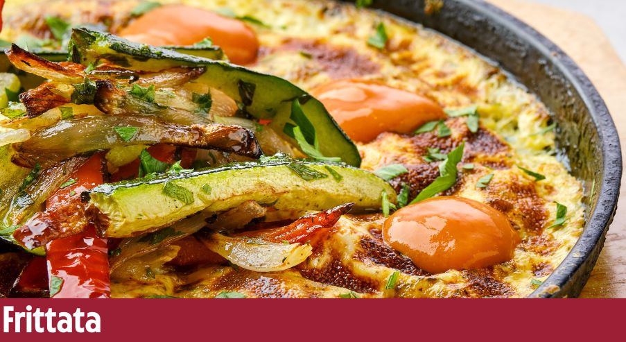 Frittata – pomysł na włoskie śniadanie z piekarnika