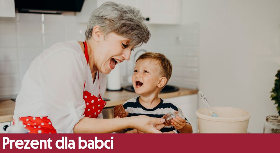 Prezent dla babci - na Dzień Babci, urodziny, święta