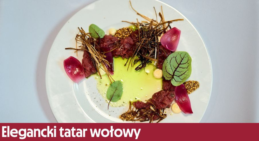 Elegancki tatar wołowy – przepis według Pracowni Smaku