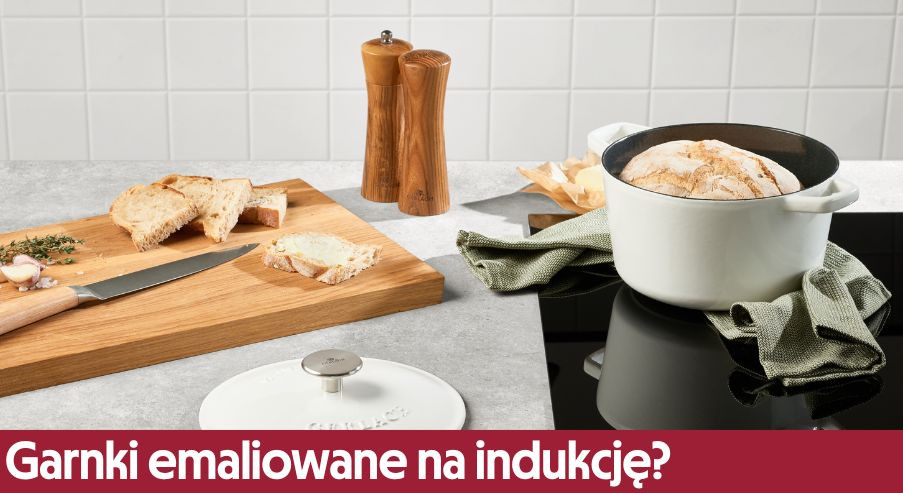 Czy garnki emaliowane nadają się na indukcję?