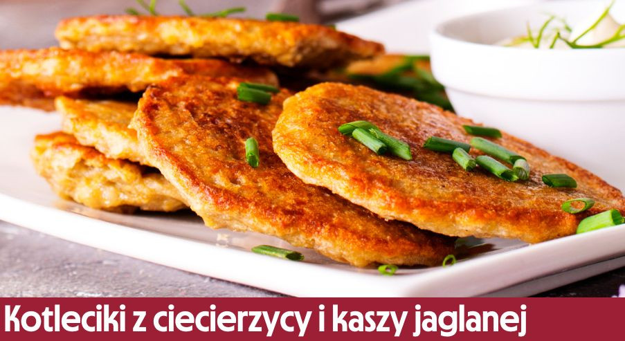 Kotleciki z ciecierzycy i kaszy jaglanej – pomysł na wegetariański obiad