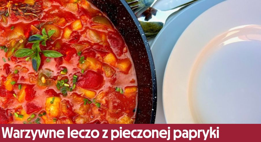 Warzywne leczo z pieczonej papryki – przepis na zdrowe i kolorowe danie