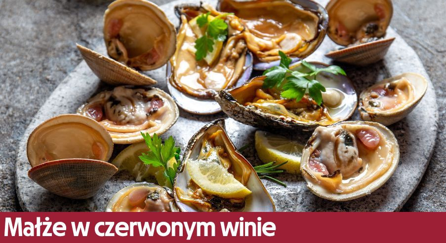 Małże w czerwonym winie – przepis na wykwintne danie
