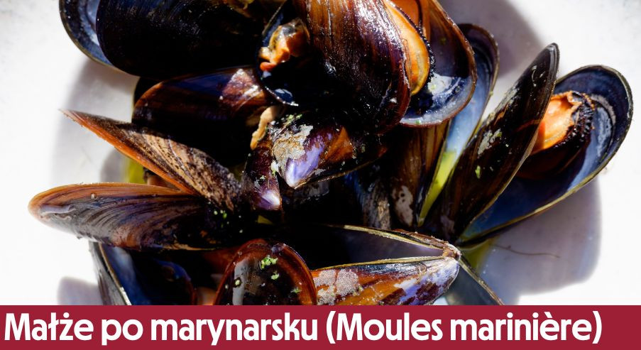 Małże po marynarsku (Moules marinière)  – przepis na pyszne owoce morza