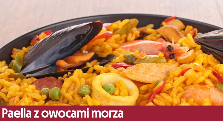 Paella z owocami morza – hiszpańska kuchnia w najlepszym wydaniu