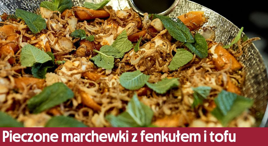 Pieczone marchewki z fenkułem i tofu – stwórz smaczna sałatkę!