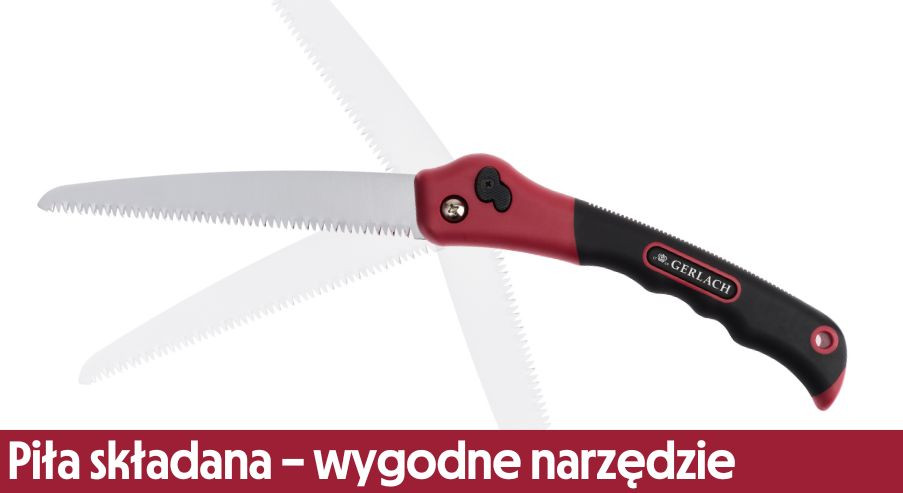 Piła składana – wygodne narzędzie do ogrodu z hartowanym ostrzem