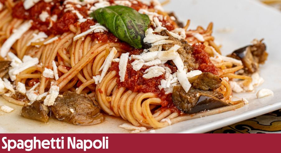 Spaghetti Napoli – pyszny makaron w sosie pomidorowym