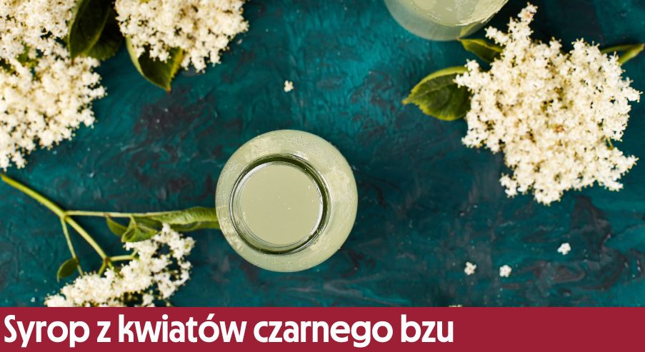 Syrop z kwiatów czarnego bzu
