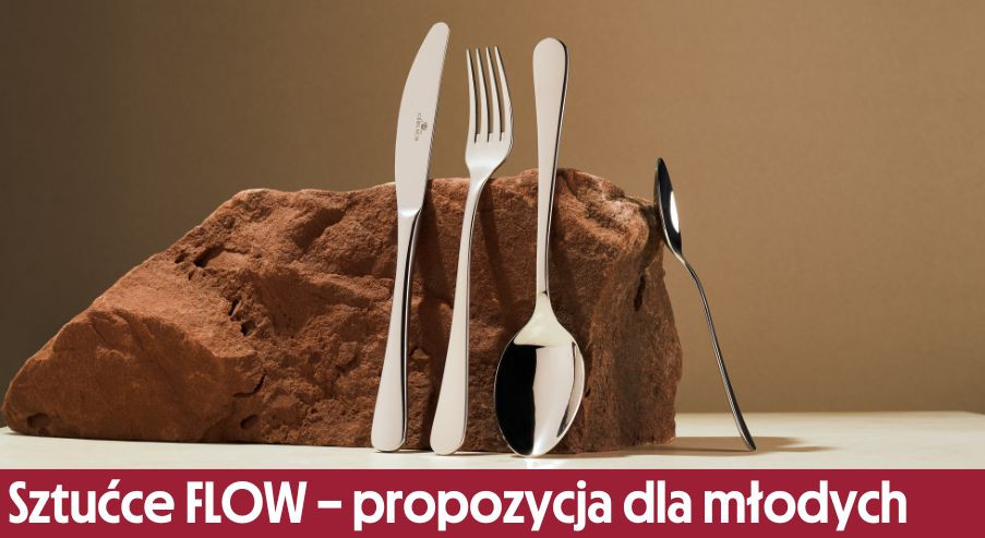 Sztućce FLOW – idealna propozycja dla młodych ludzi