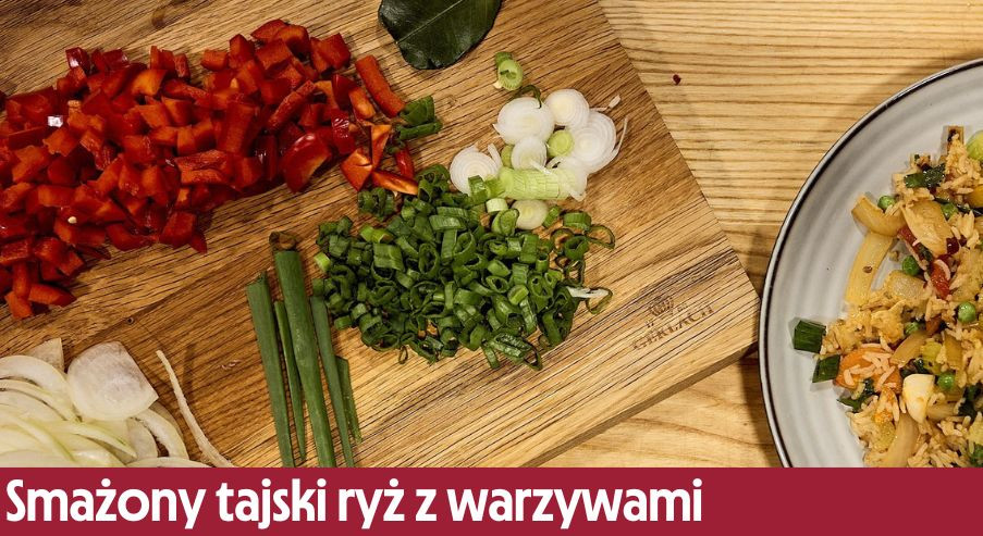Smażony tajski ryż z warzywami – przepis na azjatycki obiad