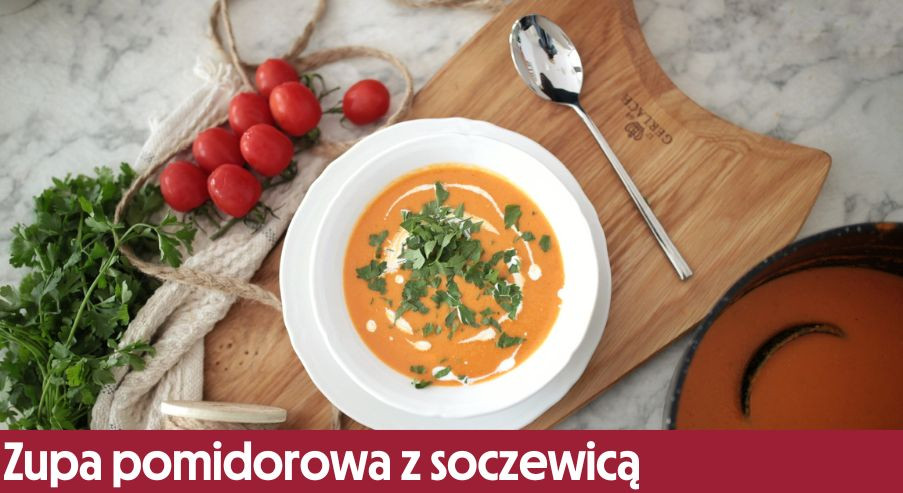 Zupa pomidorowa z soczewicą – szybki i zdrowy posiłek!